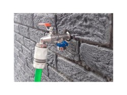 (obrázek pro) Ventil zahradní G 1/2″, 2 x koncovka G 3/4″