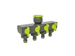 (obrázek pro) LIME LINE rozdělovač, 4-cestný ventil 1″-3/4″