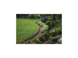 (obrázek pro) Obruba záhonů, hnědá 10m x 40mm EASY BORDER BRADAS