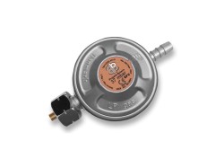 (obrázek pro) Regulátor tlaku plynu 37mbar, 1,5kg/h s bezpečnostním ventilem RG A310IE, s trnem