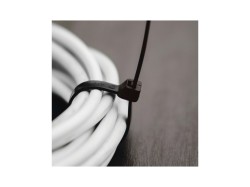 (obrázek pro) Stahovací pásky na vodiče 3.6x250mm 100 ks UV BLACK