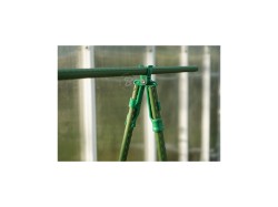 (obrázek pro) Spojka křížová na zahradní tyče 11mm, 3ks, nastavitelná