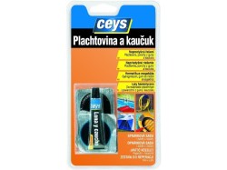 (obrázek pro) Plachtovina a kaučuk 7ml + 4 záplaty