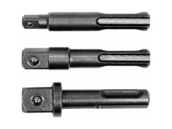 Adaptéry SDS+ pro nástrčné ořechy 1/4″, 3/8“, 1/2“ YATO (obrázek pro) Adaptéry SDS+ pro nástrčné ořechy 1/4″, 3/8“, 1/2“ YATO
