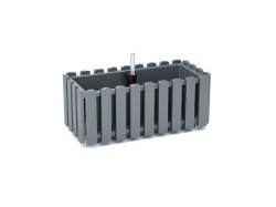 (obrázek pro) Květináč-truhlík 38x18cm šedý kámen BOARDEE FENCYCAS