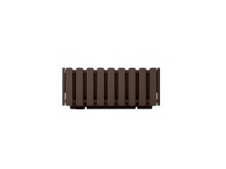(obrázek pro) Květináč-truhlík 38x18cm hnědý BOARDEE FENCYCAS