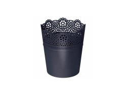 (obrázek pro) Plastový květináč 160mm DLAC160 LACE (Barva: Fuksie)