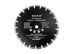 (obrázek pro) Kotouč řezný diamantový segmentový na asfalt 350x25,4mm GEKO