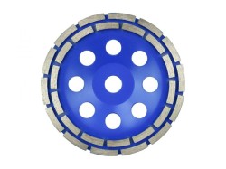 (obrázek pro) Kotouč brusný diamantový na beton, dvouřadý, 180x22,2mm GEKO