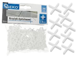 (obrázek pro) Spárovací křížky 2mm, 200ks GEKO
