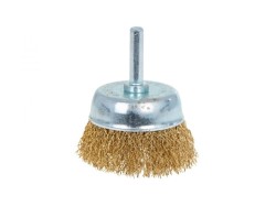 (obrázek pro) Kartáč mosazný do vrtačky, sada 3ks GEKO