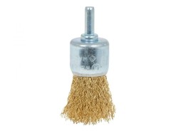 (obrázek pro) Kartáč mosazný do vrtačky, sada 3ks GEKO