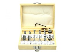 (obrázek pro) Frézy tvarové do dřeva, sada 12 ks GEKO