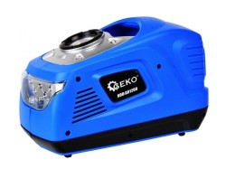 (obrázek pro) Mini kompresor 100W, 12V, 230V, LED světlo GEKO