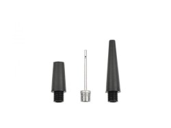 (obrázek pro) Dvoupístový kompresor do auta 10bar, 12V s LED svítilnou a příslušenstvím GEKO