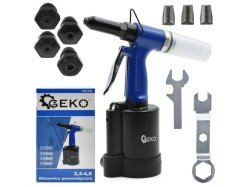(obrázek pro) Pneumatická nýtovačka, nýtovací pistole 2.4-4.8mm GEKO