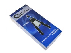 (obrázek pro) Kleště nýtovací pákové, 330mm, 2,4 - 6,4mm GEKO PREMIUM
