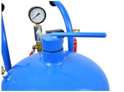 (obrázek pro) Mobilní tryskací jednotka, pískovačka 38l GEKO