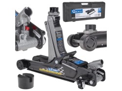 (obrázek pro) Pojízdný hydraulický zvedák 2,5t nízkoprofilový, kufr GEKO