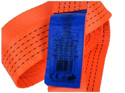 (obrázek pro) Tažné lano 5m, 5t s háky GEKO