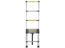 (obrázek pro) Teleskopický žebřík 2,6m, 150kg, hliníkový GEKO