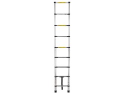 (obrázek pro) Teleskopický žebřík 2,6m, 150kg, hliníkový GEKO