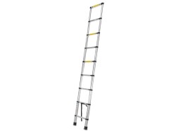 (obrázek pro) Teleskopický žebřík 2,6m, 150kg, hliníkový GEKO