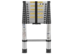 (obrázek pro) Teleskopický žebřík 3,8m, 150kg, hliníkový GEKO