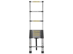 (obrázek pro) Teleskopický žebřík 3,8m, 150kg, hliníkový GEKO