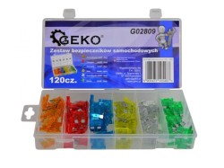 (obrázek pro) Pojistky automobilové standart 120ks GEKO