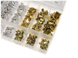 (obrázek pro) Sada nýtovacích matic hliník/ocel 300ks GEKO