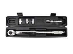 (obrázek pro) Klíč momentový 1/2 ″ 28-210 Nm s příslušenstvím GEKO