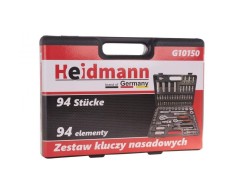 (obrázek pro) Gola sada 94ks, 1/2″, 1/4″ HEIDMANN