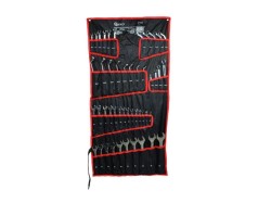 (obrázek pro) Leštěné klíče, sada 47ks, CrV, skládací obal GEKO