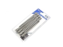 (obrázek pro) Klíče nástrčné do vrtačky, prodloužené, magnetické, sada 8ks, 6-13mm GEKO