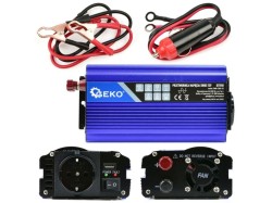 (obrázek pro) Měnič napětí 12/230V 300W/600W, čistá sinusovka GEKO