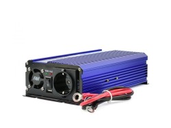 (obrázek pro) Měnič napětí 12/230V 500W/1000W, čistá sinusovka GEKO