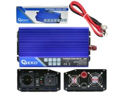 (obrázek pro) Měnič napětí 24/230V 1000W/2000W, čistá sinusovka GEKO