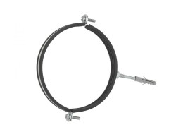 (obrázek pro) Objímka na trubky 8″ 200-212mm, s gumovou vložkou, dva šrouby GEKO