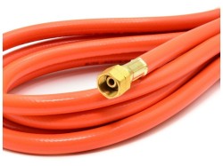 (obrázek pro) Plynová hadice 5m na propan-butan s konektory GW3/8″, W21,8mm GEKO