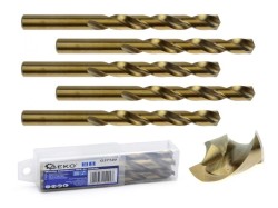 (obrázek pro) Kobaltový vrták do kovu HSS-Co, DIN 338, 12mm, 5ks GEKO