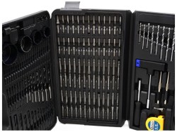 (obrázek pro) Sada bitů, vrtáků příslušenství 217ks GEKO