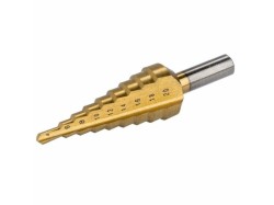 (obrázek pro) HSS stupňový vrták 4-20mm GEKO