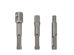 (obrázek pro) Adaptéry SDS+ pro nástrčné hlavice 1/4″, 3/8“, 1/2“ GEKO