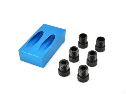 (obrázek pro) Spojovací přípravek 6, 8, 10mm pro dřevěné kolíky GEKO