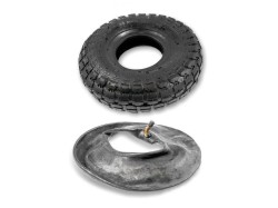 (obrázek pro) Náhradní pneumatika + duše pro kolo nafukovací 4,1/3,5-R4 2PR GEKO