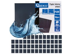 (obrázek pro) Brusný papír vodní 230x280mm, P400, 1ks GEKO