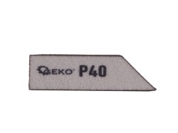 (obrázek pro) Houba brusná, zkosená, 125x90x25mm, P40 GEKO