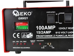 (obrázek pro) Nabíječka autobaterií se startem 6/12V, 100A GEKO