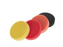 (obrázek pro) Leštička Dual Action, 150mm, 7 rychlostí, sada 4ks kotoučů GEKO